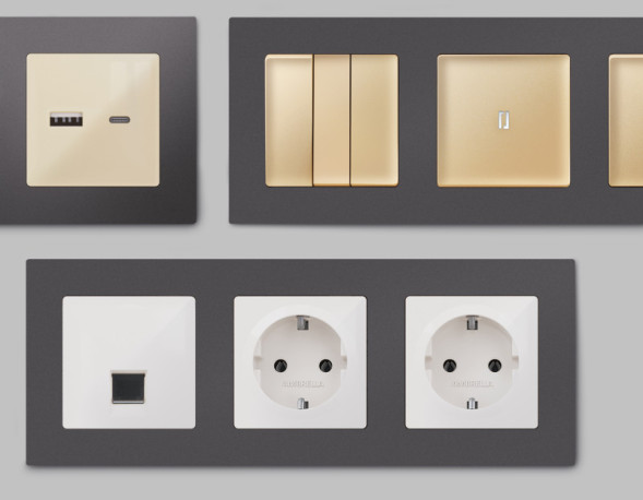 Рамка Ambrella Volt AF220653 ALFA Techno