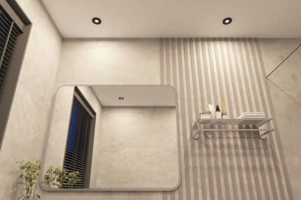 Точечный влагозащищенный светильник Denkirs Vand DK2036-BK