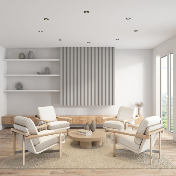 Встраиваемый точечный светильник Denkirs Rodvig DK3061-BK