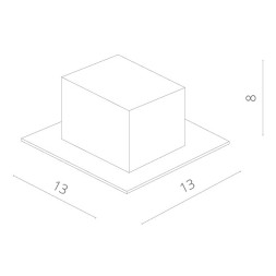 Встраиваемый точечный светильник ARTE Lamp CARDANI PICCOLO A5941PL-1BK