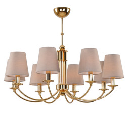 Люстра на штанге Crystal Lux Camila CAMILA SP8 GOLD