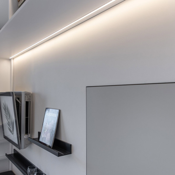 Лента Elektrostandard 5050/60 LED 14.4W IP20 [белая подложка] теплый бел 0W 12V белый (теплый) IP20