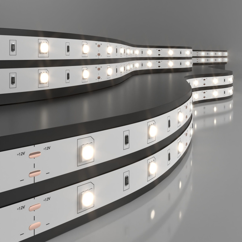 Лента Elektrostandard 5050 12V 30Led 7,2W IP20 / дневной белый 0W 12V белый (дневной) IP20