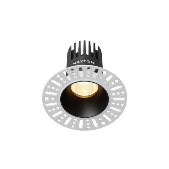 Встраиваемый точечный светильник Maytoni Technical DL119-10W-2.7K-TRS-B dip