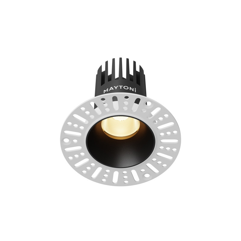 Встраиваемый точечный светильник Maytoni Technical DL119-10W-2.7K-TRS-B dip