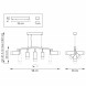 Подвесная люстра Lightstar RULLO LR7353628631