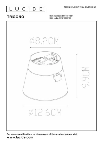 Спот LUCIDE TRIGONO 09936/01/31