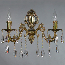 Бра AMBIENTE by BRIZZI GRANADA 2118/2 PB Tear drop