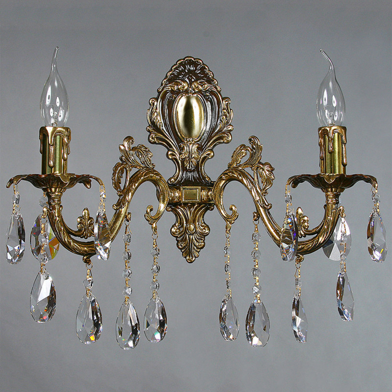 Бра AMBIENTE by BRIZZI GRANADA 2118/2 PB Tear drop
