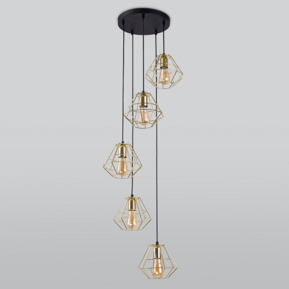 Подвесной светильник TK Lighting Diamond Gold 2576 Diamond Gold