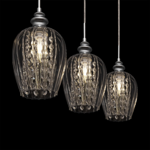 Подвесная люстра Maytoni BLUES MOD044-PL-03-N