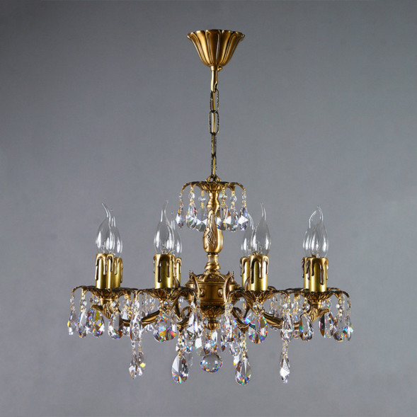 Подвесная люстра AMBIENTE by BRIZZI Benisa 2226/8 AB Tear Drop