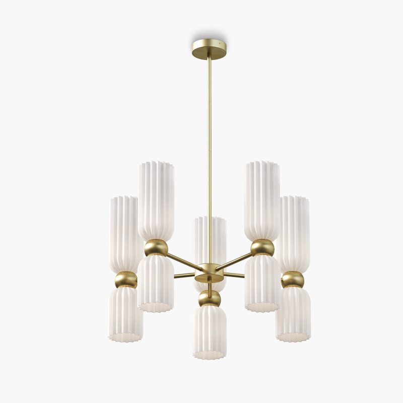 Люстра на штанге Maytoni ANTIC MOD302PL-10W