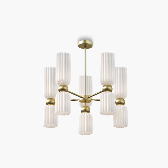 Люстра на штанге Maytoni ANTIC MOD302PL-10W