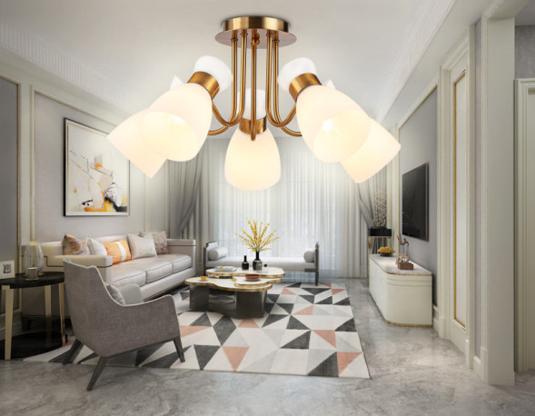 Люстра на штанге Ambrella Light Traditional TR3218