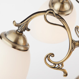 Люстра на штанге Eurosvet Ariele 22010/6+2 античная бронза