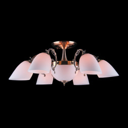 Люстра на штанге Eurosvet Ariele 22010/6+2 античная бронза