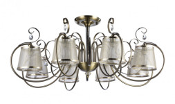 Люстра на штанге Freya Simone FR2020-CL-08-BZ