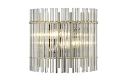 Бра Crystal Lux Aurelio AURELIO AP2 GOLD+CHROME/TRANSPARENT
