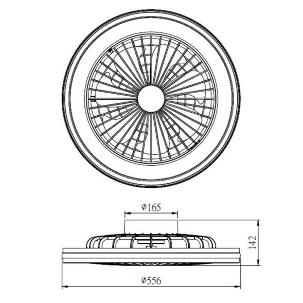 Потолочный светильник Mantra Gamer 7862