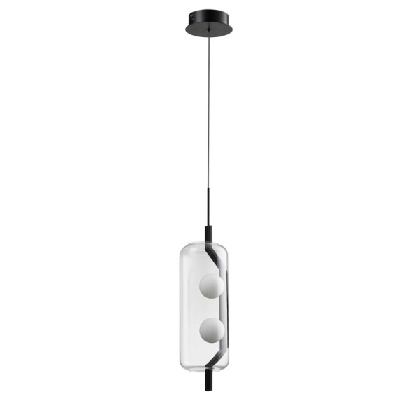 Подвесной светильник ARTE Lamp Geneva A2341SP-2BK