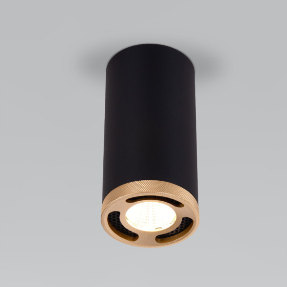 Накладной точечный светильник Elektrostandard 25033/LED 9W 4200K чёрный