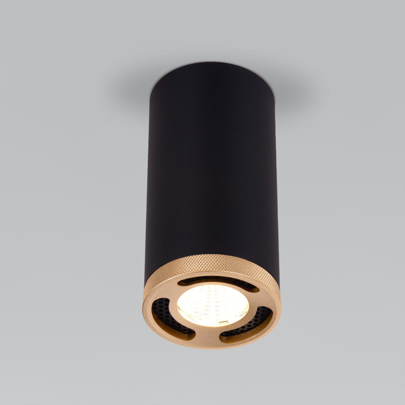 Накладной точечный светильник Elektrostandard 25033/LED 9W 4200K чёрный