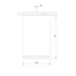 Накладной точечный светильник Elektrostandard 25033/LED 9W 4200K чёрный