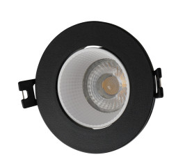 Встраиваемый точечный светильник Denkirs Rodvig DK3061-BK+WH