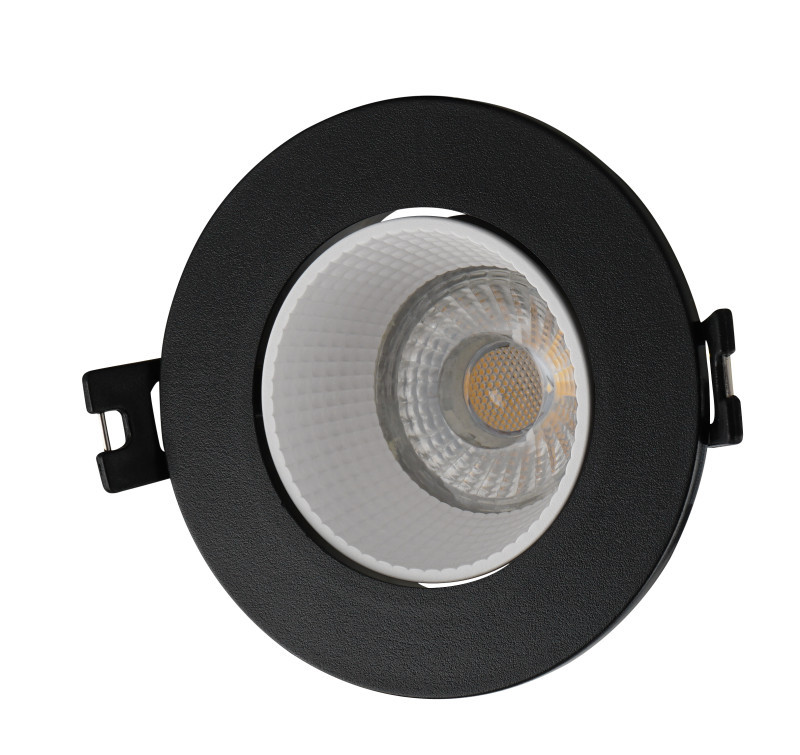 Встраиваемый точечный светильник Denkirs Rodvig DK3061-BK+WH