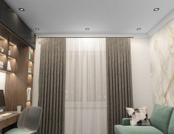 Встраиваемый точечный светильник Denkirs Rodvig DK3061-BK+WH