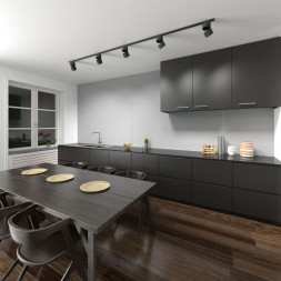 Светодиодный трековый светильник Elektrostandard Klips Черный 15W 4200K (LTB21)