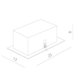 Встраиваемый точечный светильник ARTE Lamp CARDANI PICCOLO A5941PL-2BK