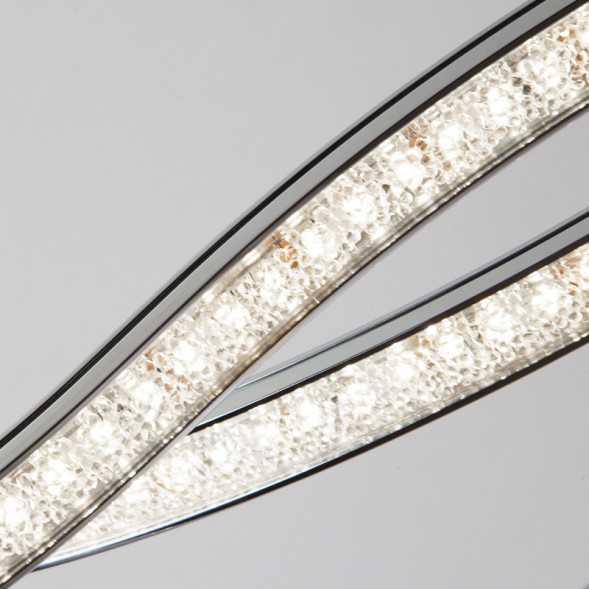 Люстра на штанге Eurosvet WAVE 90032/6 хром 54W