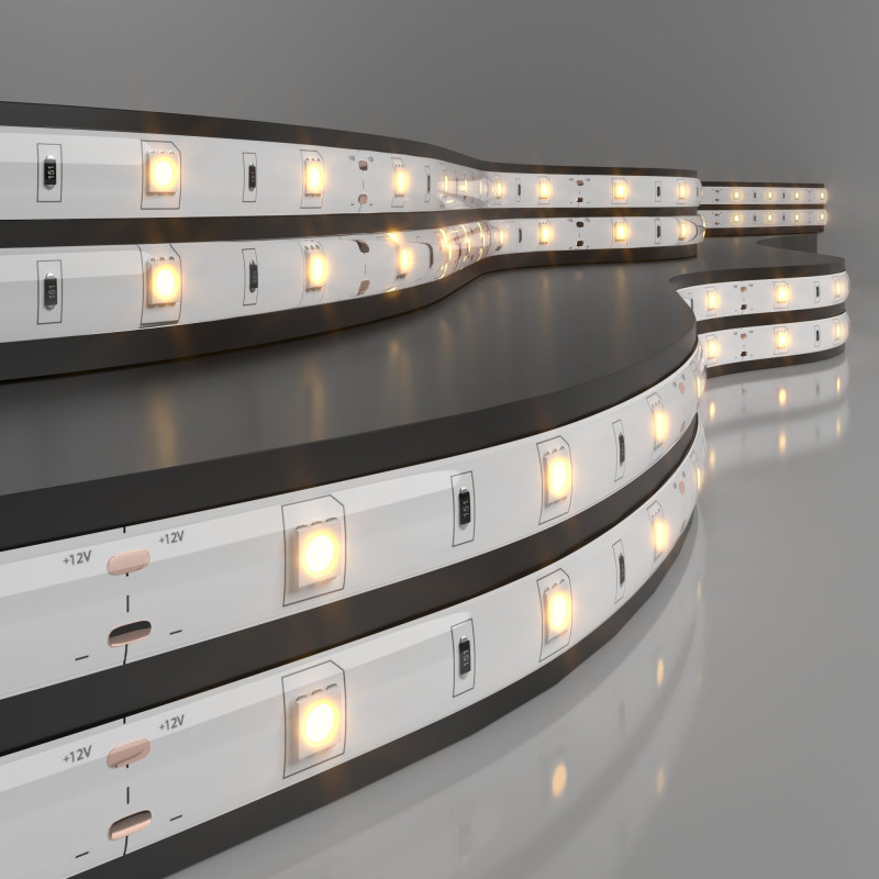 Лента Elektrostandard 5050 12V 30Led 7,2W IP65 / теплый белый 0W 12V белый (теплый) IP65