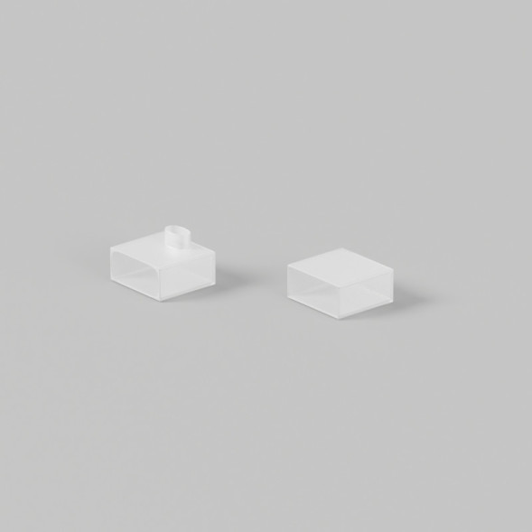 Заглушка Maytoni Technical 432043 изгиб поперек оптической оси