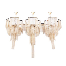 Каскадная люстра LOFT IT Stream 10208/1400R Gold