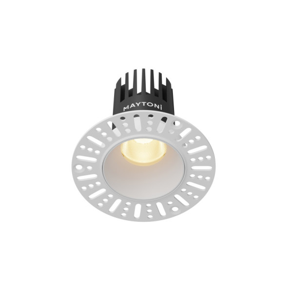 Встраиваемый точечный светильник Maytoni Technical DL119-10W-2.7K-TRS-W dip
