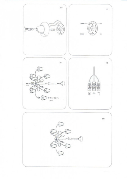 Подвесная люстра Lightstar Vortico 814277