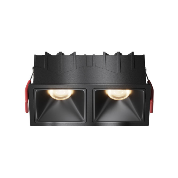 Встраиваемый светильник Maytoni Technical DL043-02-10W3K-SQ-B-1 Alfa LED