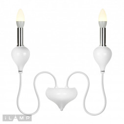 Бра iLamp LADY B88003-2 WH