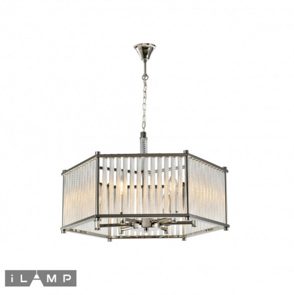 Подвесная люстра iLamp RICH P9509-6 NIC