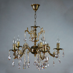 Подвесная люстра AMBIENTE by BRIZZI GRANADA 2118/5 PB Tear drop