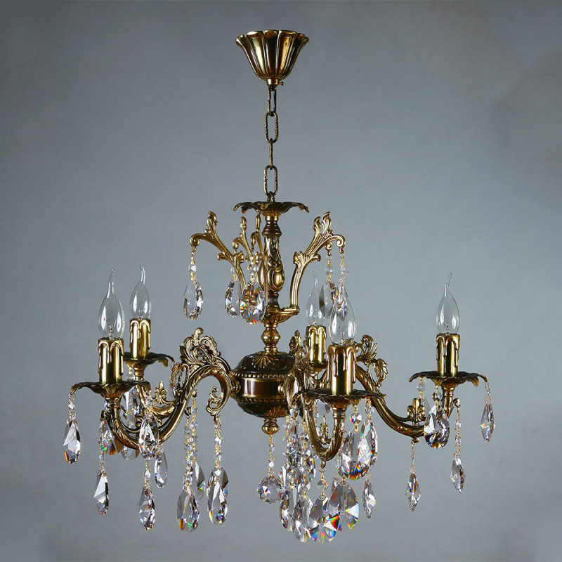 Подвесная люстра AMBIENTE by BRIZZI GRANADA 2118/5 PB Tear drop
