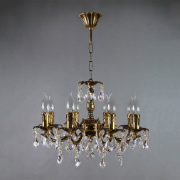 Подвесная люстра AMBIENTE by BRIZZI Benisa 2226/8 PB New Leaf