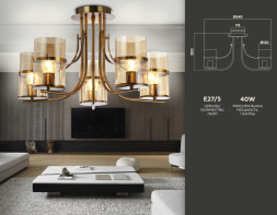 Люстра на штанге Ambrella Light Traditional TR3222