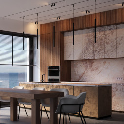 Магнитный трековый светильник Maytoni Technical FOCUS LED TR176-1-5WTW-M-B