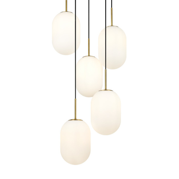 Каскадная люстра Freya Sharlot FR1012PL-05BS