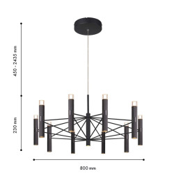 Подвесная люстра 4758-10P Favourite Blick