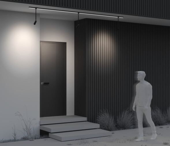 Светодиодный трековый светильник Maytoni FOCUS O-TR01-2-P-8WB3K